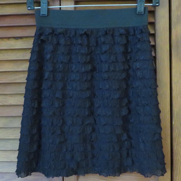 "Kimchi Blue" Ruffled Mini Skirt - Picture 1 of 4